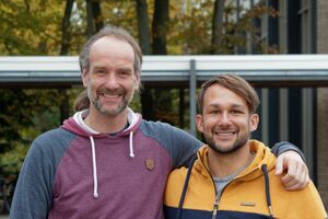 Ralf Heuser und Sebastian Paaßen (SV-Lehrer)